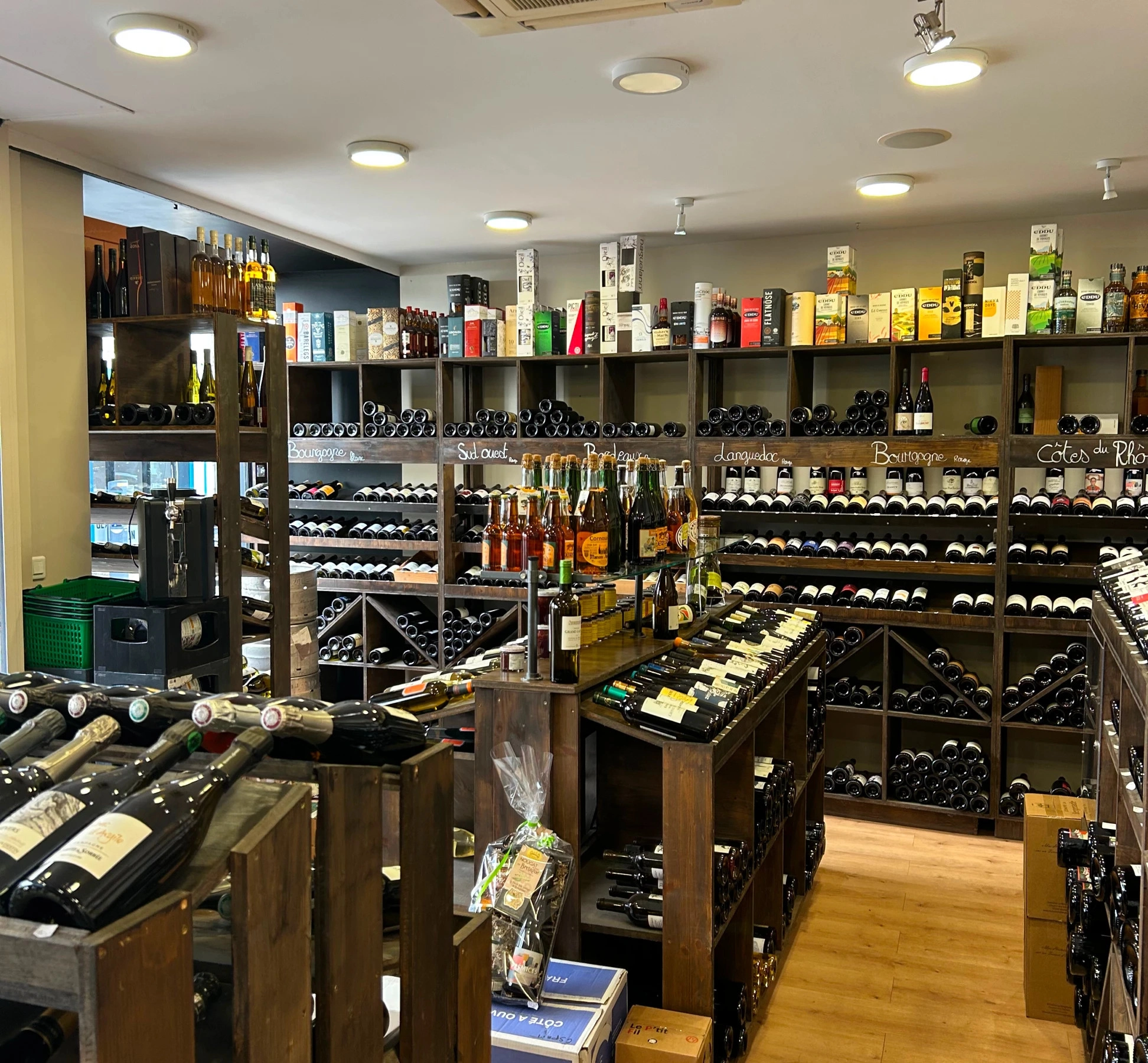 Cave à vins à Pont-l'Abbé